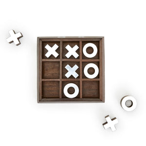 Two's Company The Turf Club Hand-Crafted Tic-Tac-Toe Game