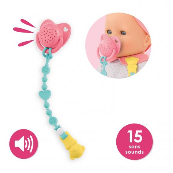 Corolle Interactive Doll Pacifier with Sounds