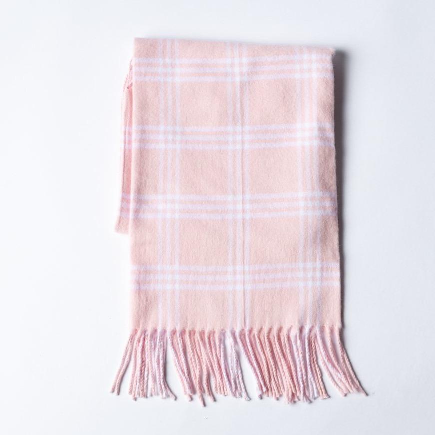 A Soft Idea Baby Window Pane Check Flannel with Fringe