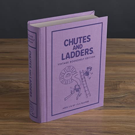 WS Games Chutes and Ladders Vintage Bookshelf Edition