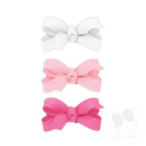 Wee Ones 3Pk of Baby Basic Bows - Multiple Colors!
