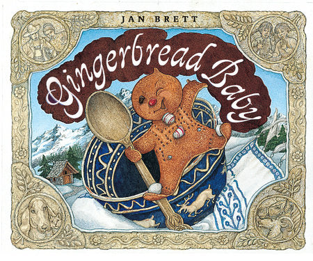 Gingerbread Baby Board Book by Jan Brett