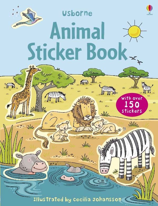 Usborne First Animals Sticker Book