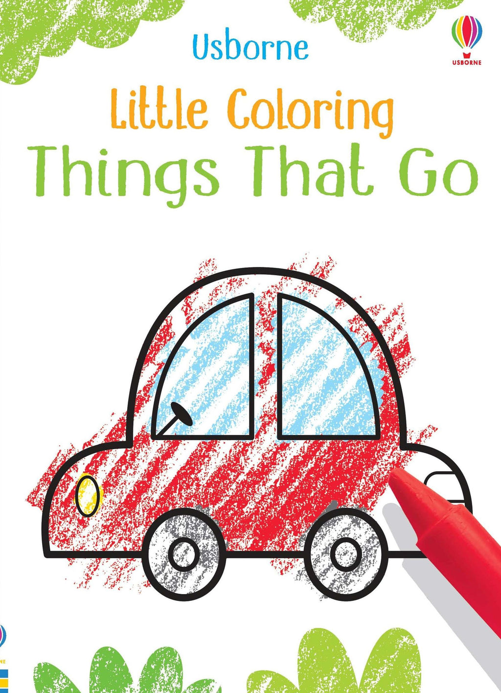 Usborne Little Coloring Things That Go Book