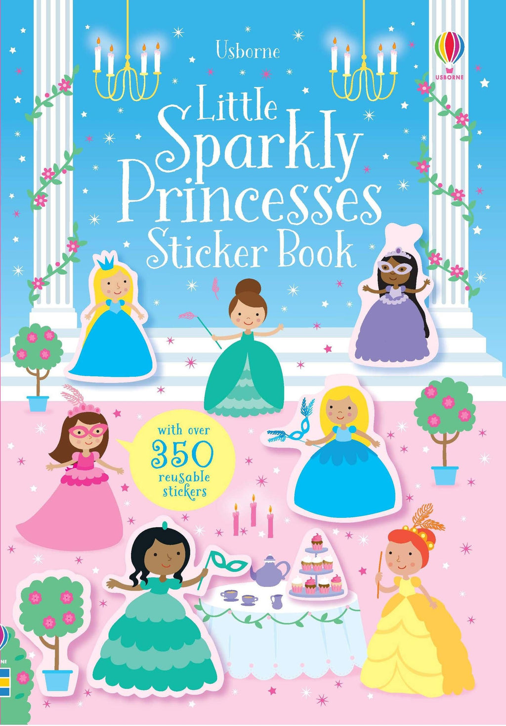 Usborne Little Sparkly Princess Sticker Book