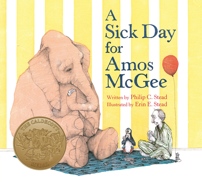 A Sick Day for Amos McGee Board Book by Phillip C. Stead