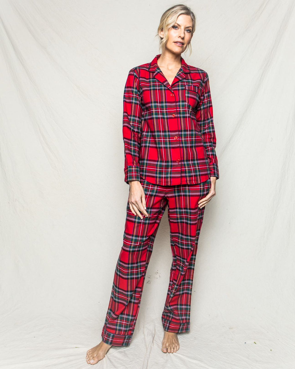 Petite Plume Women's Imperial Tartan Pajama Set