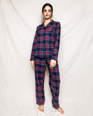 Petite Plume Women's  Pajama Set in Windsor Tartan