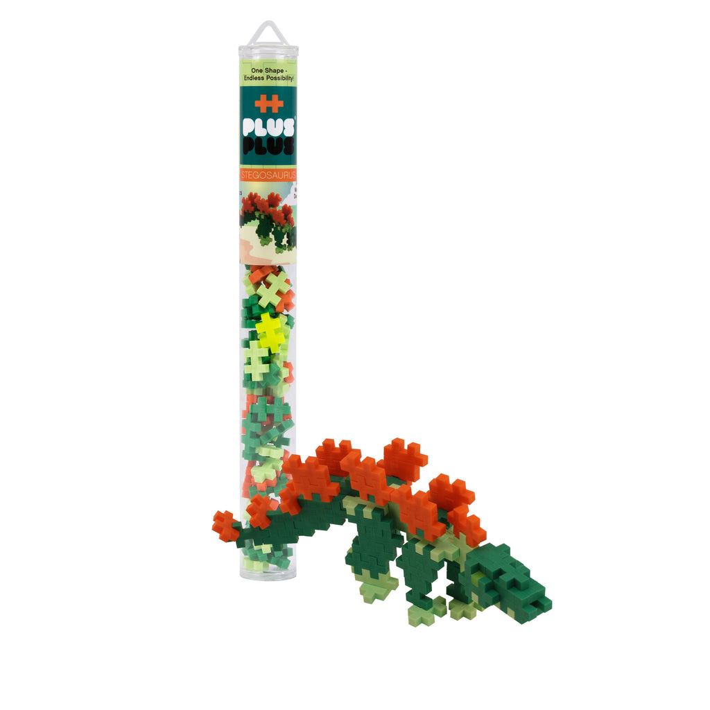 Plus-Plus 70 Piece Tube in Stegosaurus