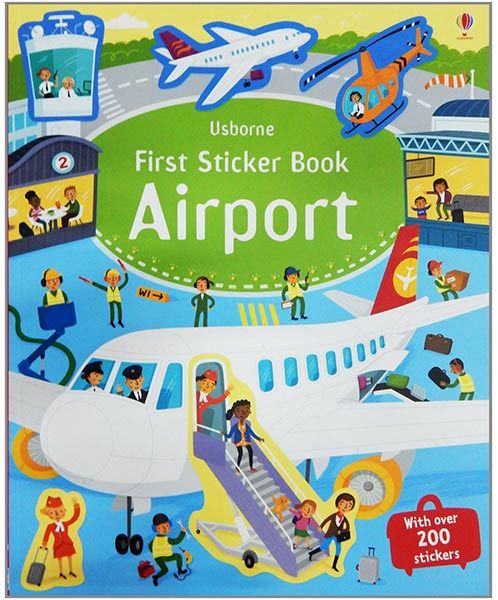 Usborne First Airport Sticker Book