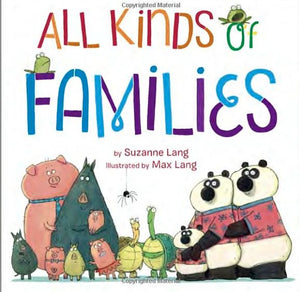 All Kinds of Families Board Book by Suzanne Lang