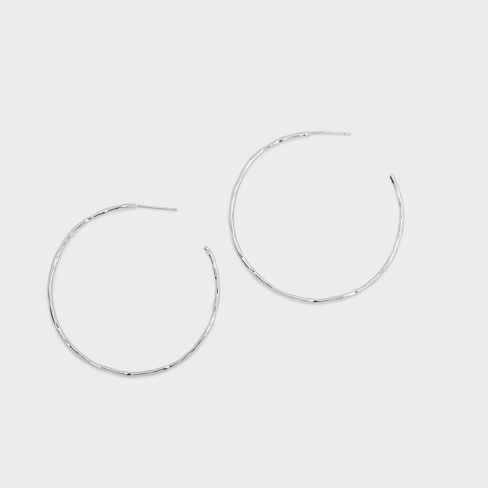 Gorjana Taner Hoop Earrings in Silver