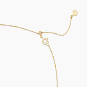 Gorjana Wilshire Charm Adjustable Necklace in Gold