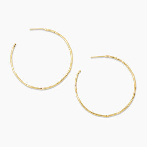 Gorjana Taner Hoop Earrings in Gold