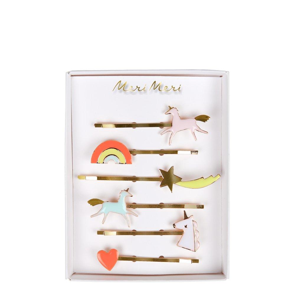 Meri Meri Unicorn Enamel Hair Slides