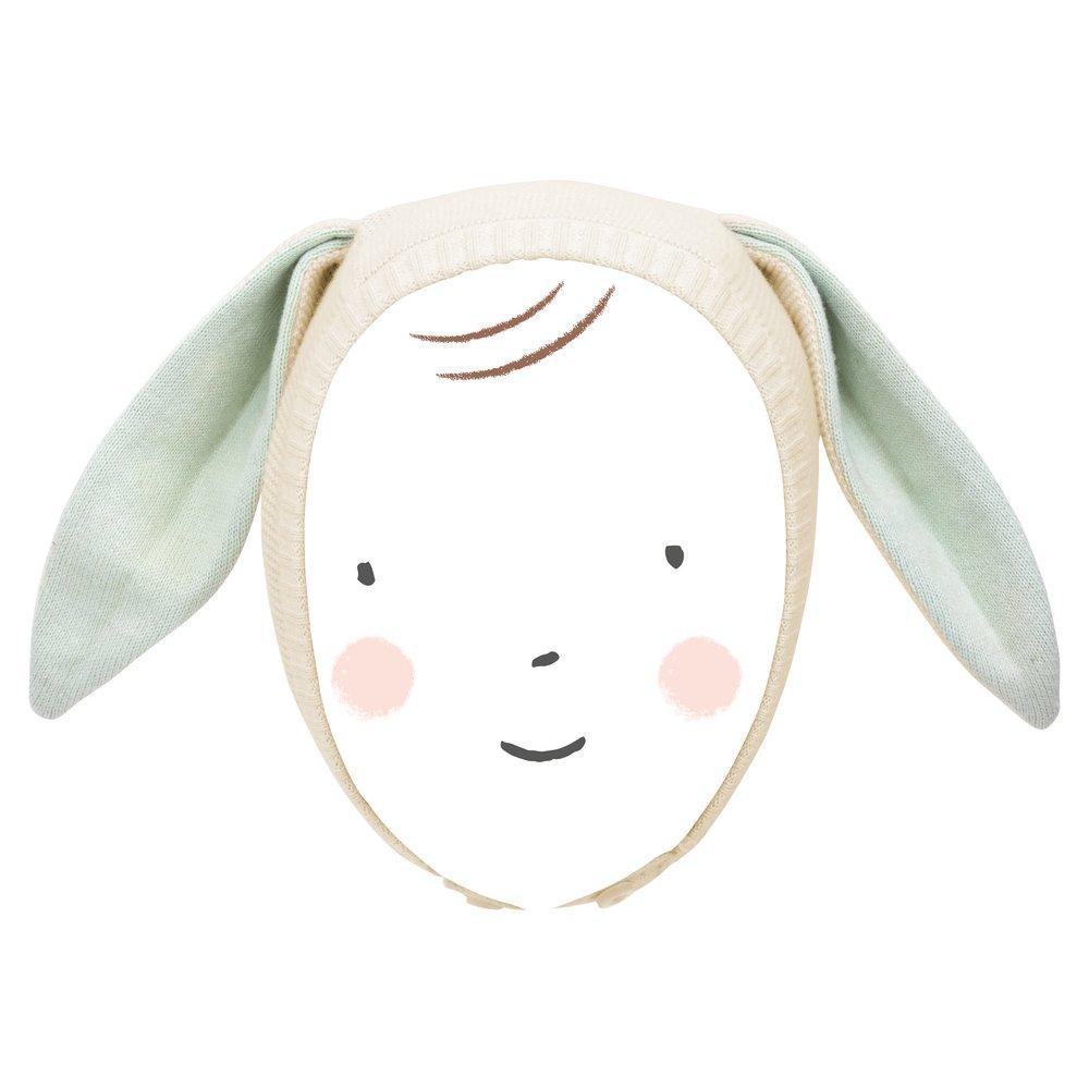 Meri Meri Mint Bunny Baby Bonnet