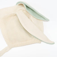 Meri Meri Mint Bunny Baby Bonnet in Mint
