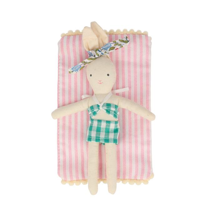 Meri Meri Caravan Bunny Mini Suitcase Doll