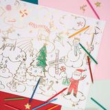 Meri Meri Christmas Coloring Posters
