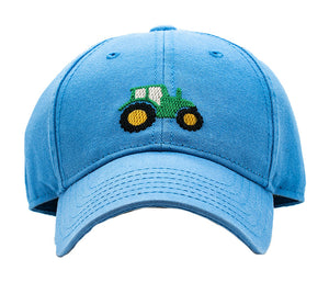Harding Lane Kids Tractor Baseball Hat in Light Blue