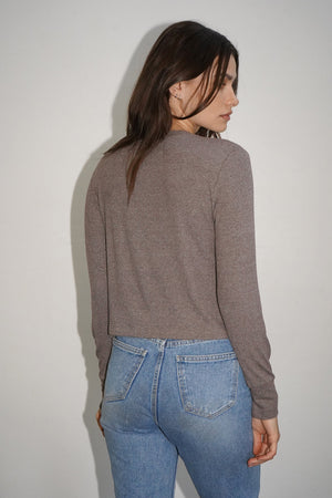 LNA Clothing Ribbed Long Sleeve Top - Multiple Colors!