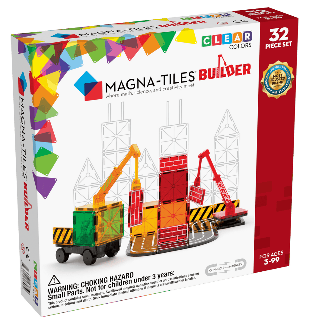 Magna-Tiles Builder 32 Piece Set