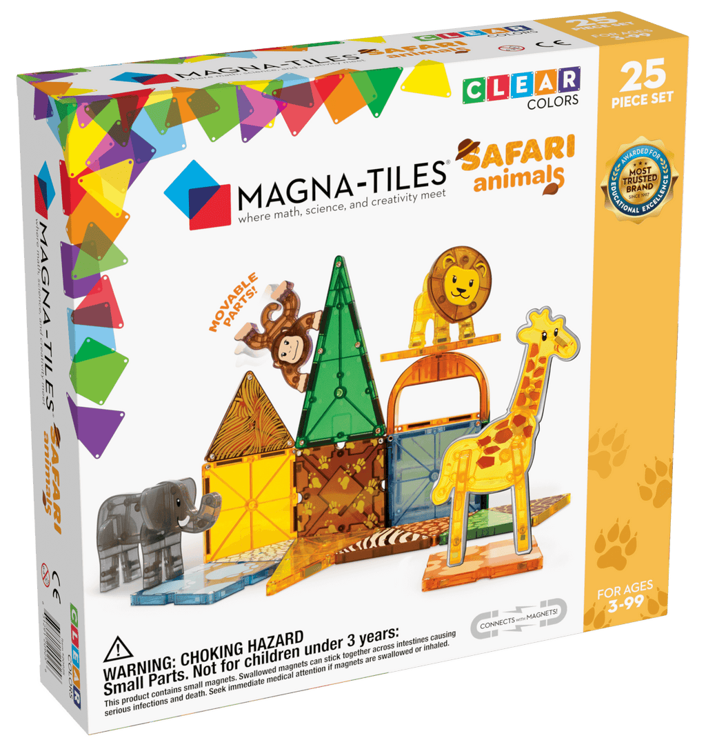 Magna-Tiles Safari 25 Piece Set