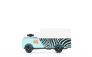 Candylab Toys Mini Zebra Drifter Jeep