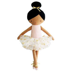 Alimrose Betty Ballerina Doll in Pale Pink