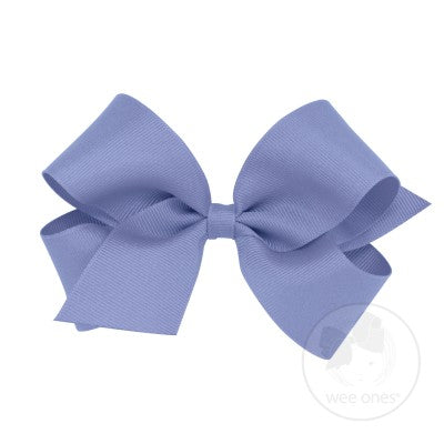 Wee Ones Medium Grosgrain Bow in Assorted Colors