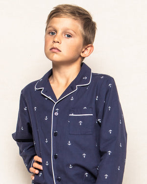 Petite Plume Children's Portsmouth Anchors Pajama Set