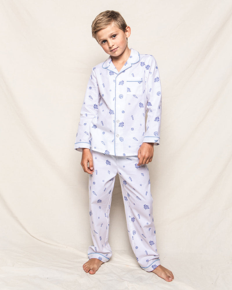 Petite Plume Children's Suffolk Seashells Pajama Set
