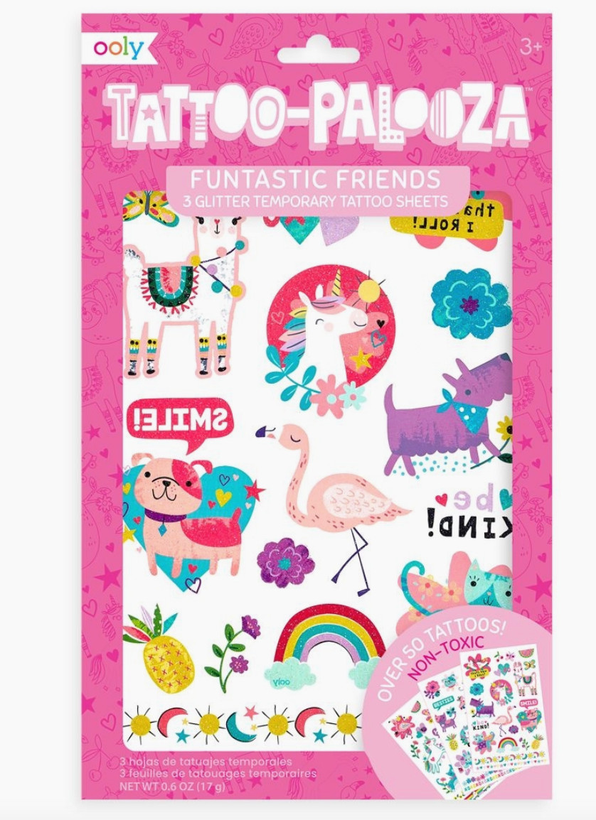 Ooly Tattoo Palooza Temporary Tattoos - Assorted