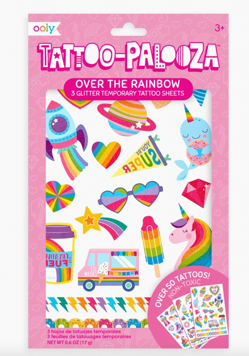 Ooly Tattoo Palooza Temporary Tattoos - Assorted