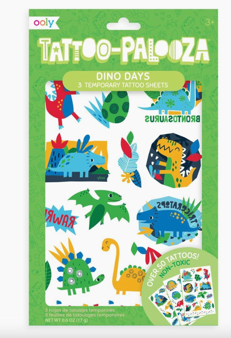 Ooly Tattoo Palooza Temporary Tattoos - Assorted