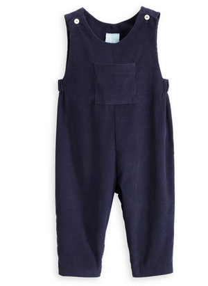 Bella Bliss Corduroy Overall in Navy