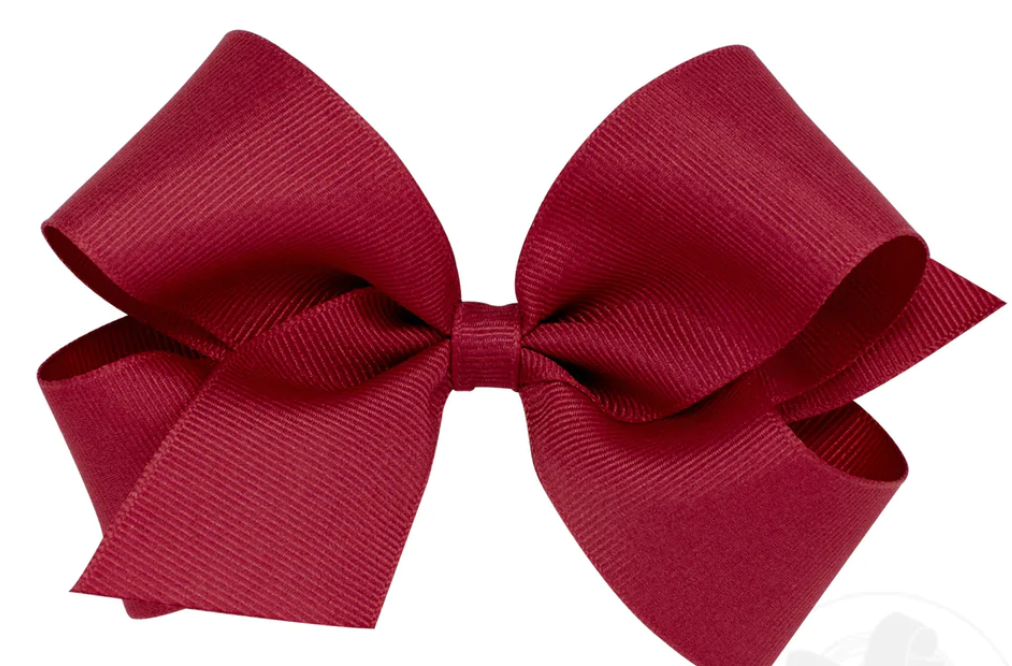 Wee Ones Medium Grosgrain Bow in Assorted Colors