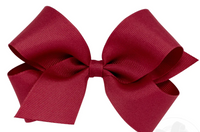 Wee Ones Medium Grosgrain Bow in Assorted Colors