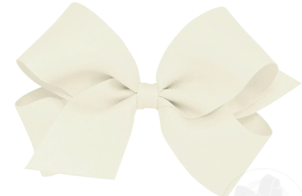 Wee Ones Medium Grosgrain Bow in Assorted Colors
