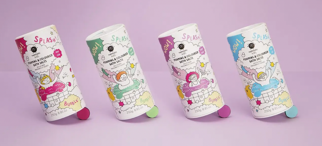 Nailmatic Foaming & Colored Bath Salts-Assorted