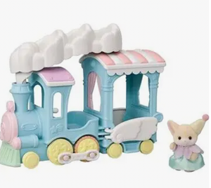 Calico Critters Floating Cloud Rainbow Train