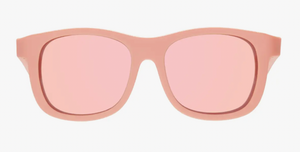 Babiators Polarized Navigator in Perfectly Papaya | Peach Mirrored Lens