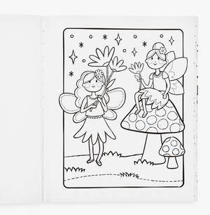 OOLY Princesses & Fairies Color-In Book