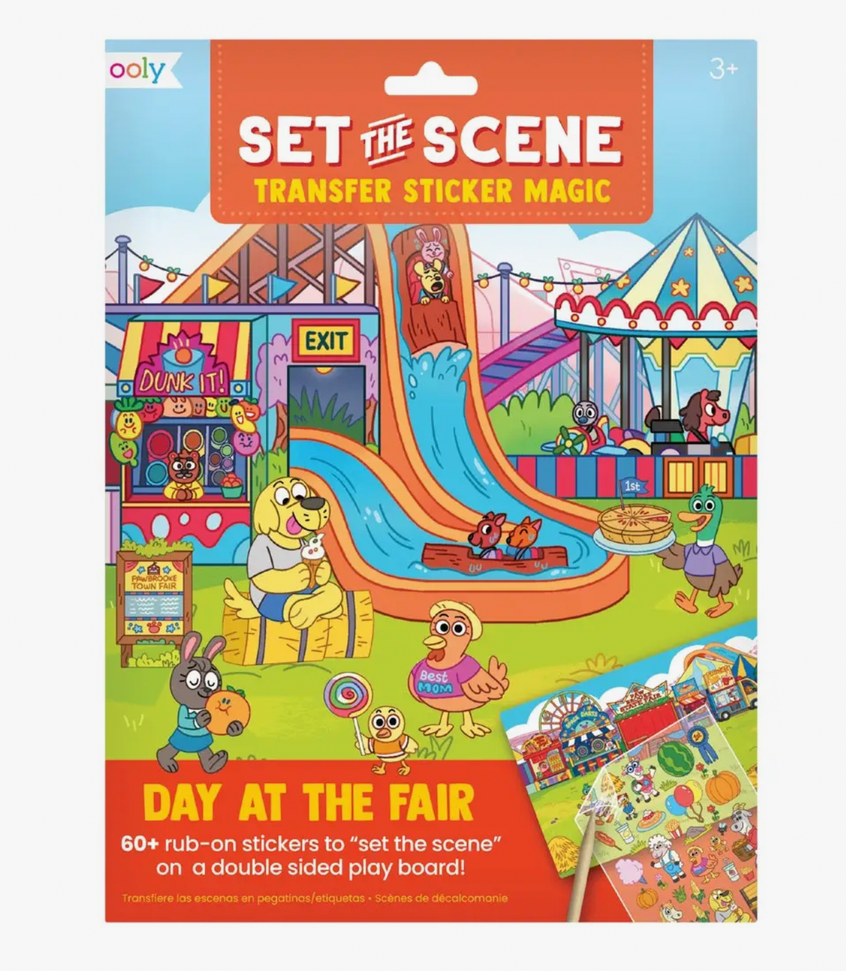 Ooly Set The Scene Transfer Sticker Magic-Multiple Styles!