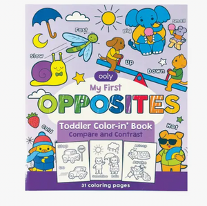 Ooly My First Coloring Book in Opposites