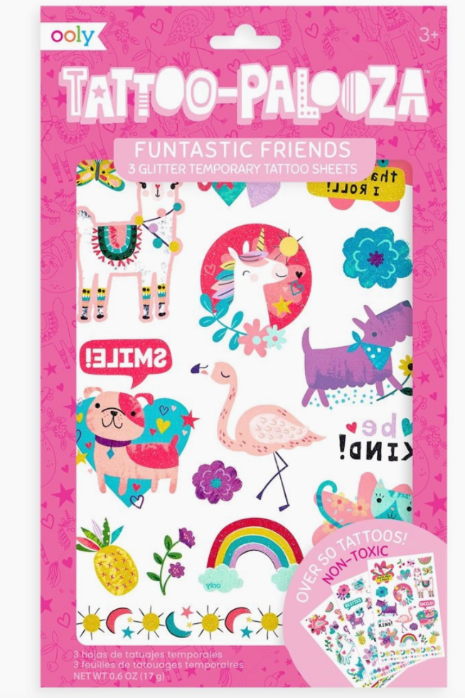 Ooly Tattoo Palooza Temporary Tattoos - Assorted
