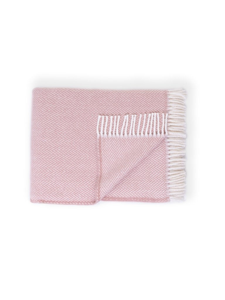 A Soft Idea Plush Herringbone Throw Blanket - Multiple Colors!