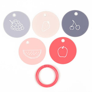 Bella Tunno Fruit for Thought Teething Flashcards