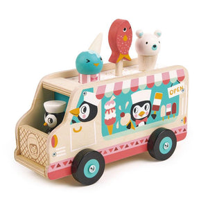 Tender Leaf Toys Penguin Gelato Van