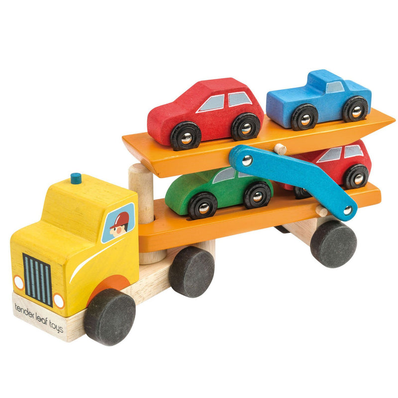Tender Leaf Toys Car Transporter
